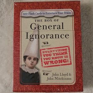 The Box of General Ignorance flash cards